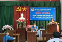 Hội nghị tổng kết hoạt động Công đoàn huyện Tuy Phước năm 2021